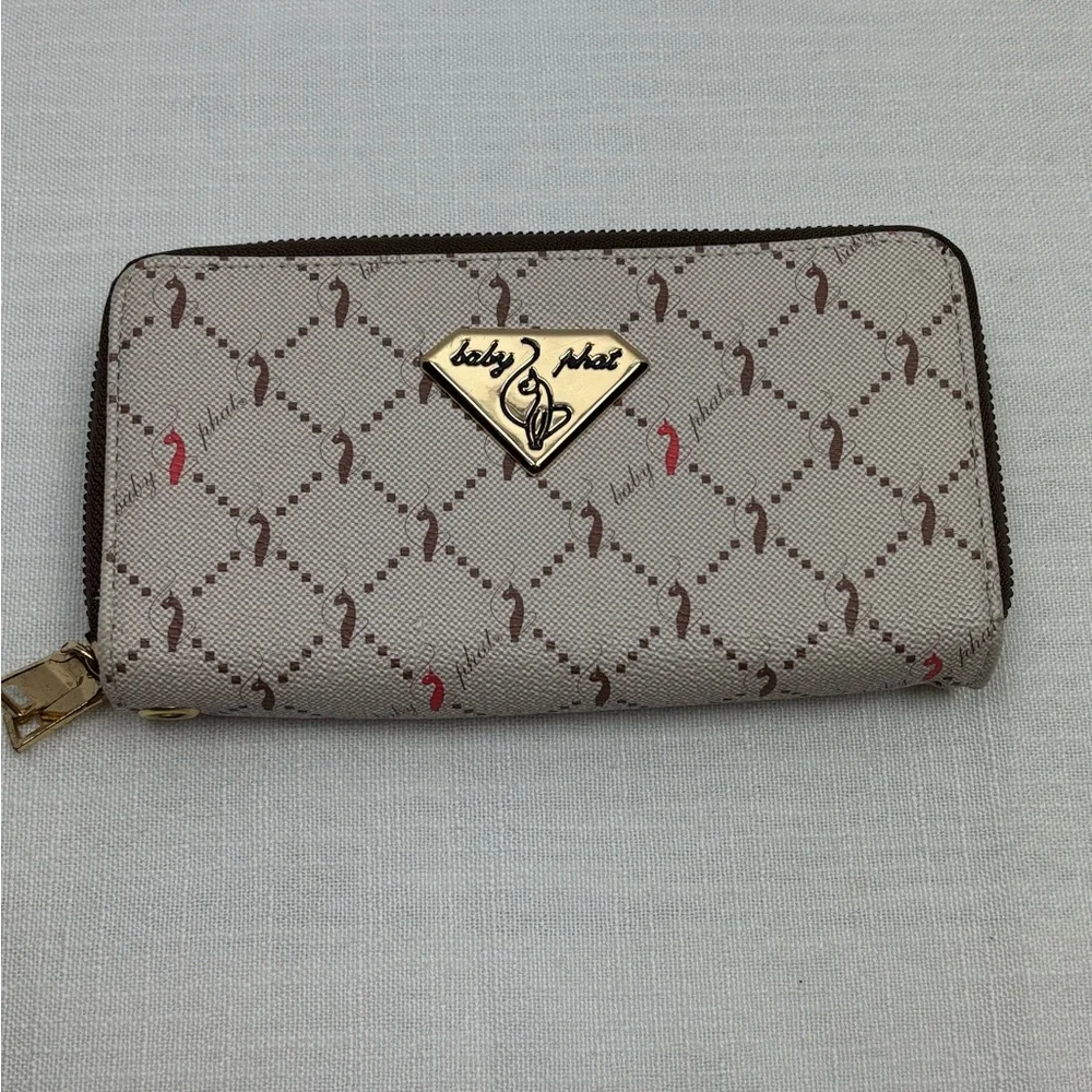 Baby Phat Women's Wristlet Wallet - Picture 2 of 11